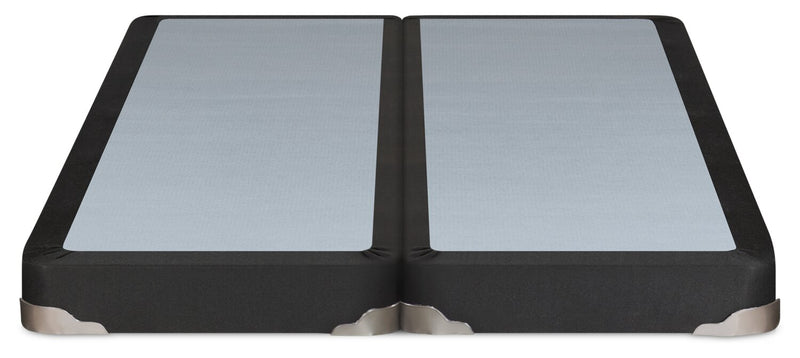 Ensemble sommier divisé à profil bas Springwall Advance pour grand lit - noir