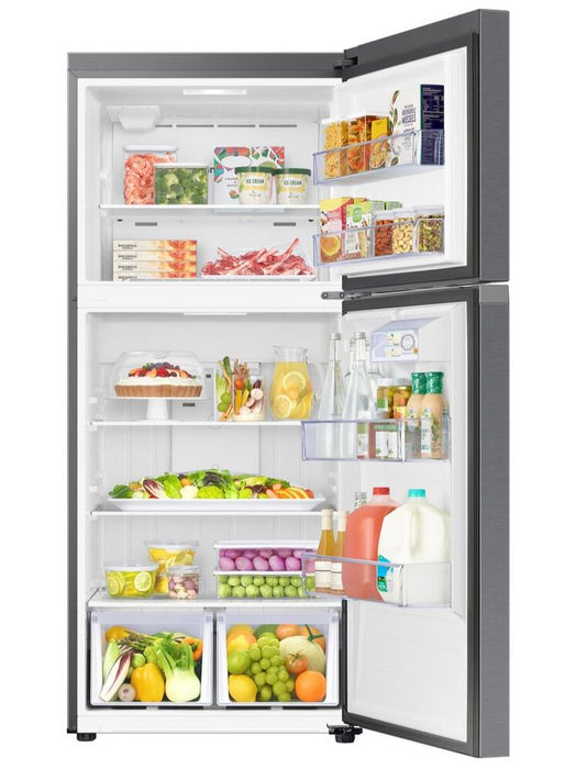 Réfrigérateur intelligent Samsung de 17,6 pi3 et de 30 po à congélateur supérieur - acier inoxydable - RT18DG6500SRAC
