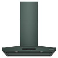  Hotte de cuisinière murale KitchenAid de 36 po de style auvent à 4 vitesses - genévrier - KVWC736SJP