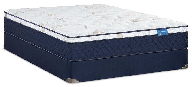 Ensemble matelas moyen à Euro-plateau Pisa IV de Springwall pour grand lit