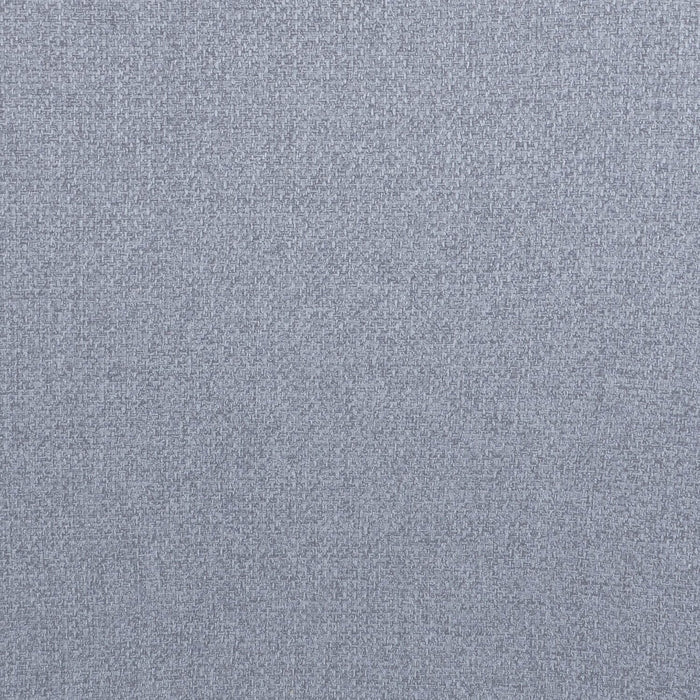 Chaise de salle à manger Jax en tissu de polyester et en métal - grise
