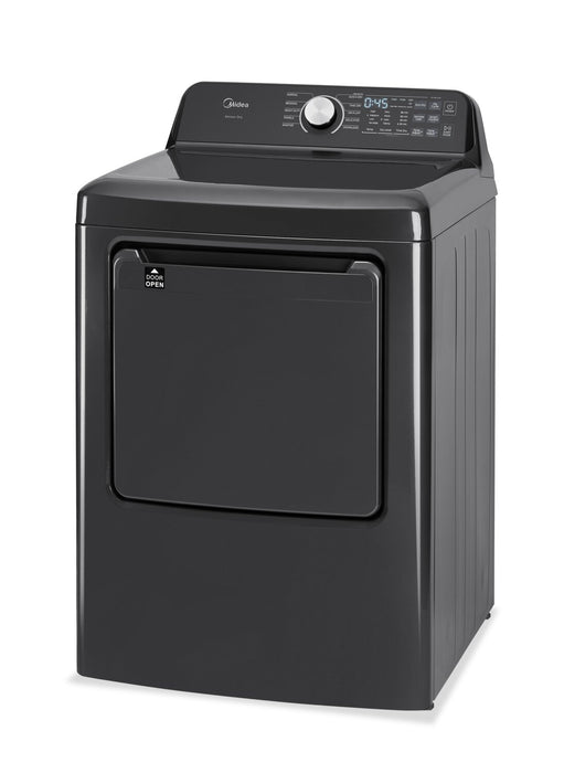Sécheuse intelligente Midea de 7,0 pi3 avec culbutage - noire - MLTE52M2BGG
