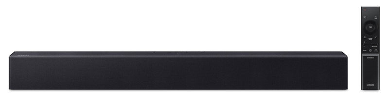 Barre de son à 2 canaux Samsung de série B avec haut-parleur de graves intégré (HW-B400F/ZC)