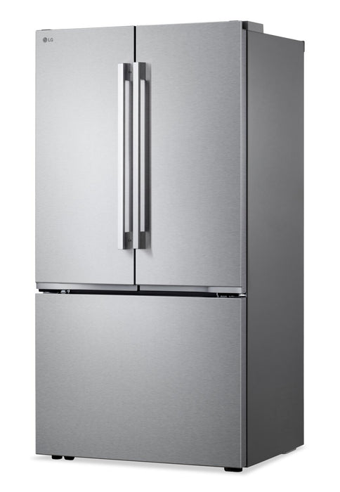 Réfrigérateur LG de 25,1 pi3 et de 36 po de profondeur comptoir à portes françaises - acier inoxydable résistant aux taches - LF25BZH42S