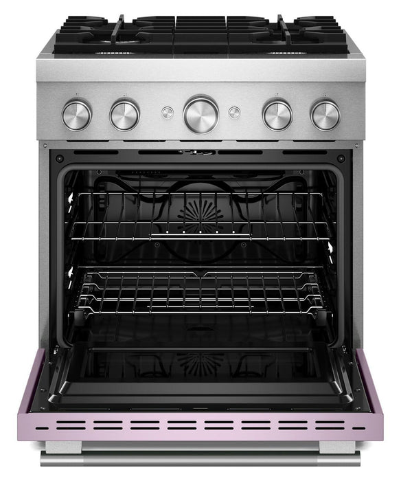 Cuisinière hybride KitchenAid de 4,1 pi3 avec mode de friture à air sans préchauffage - fleurs sauvages - KFDS930SWF