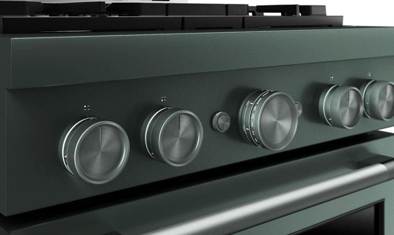 Cuisinière à gaz KitchenAid de 4,1 pi3 avec mode de friture à air sans préchauffage - genévrier - KFGS930SJP