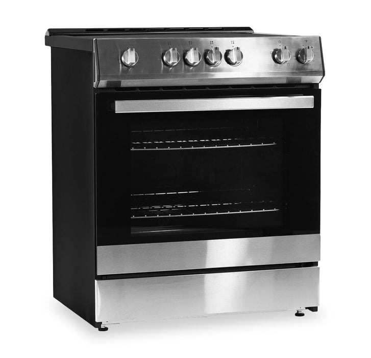 Cuisinière électrique Danby de 5,0 pi³ à surface lisse - acier inoxydable - DRRM300BSSC