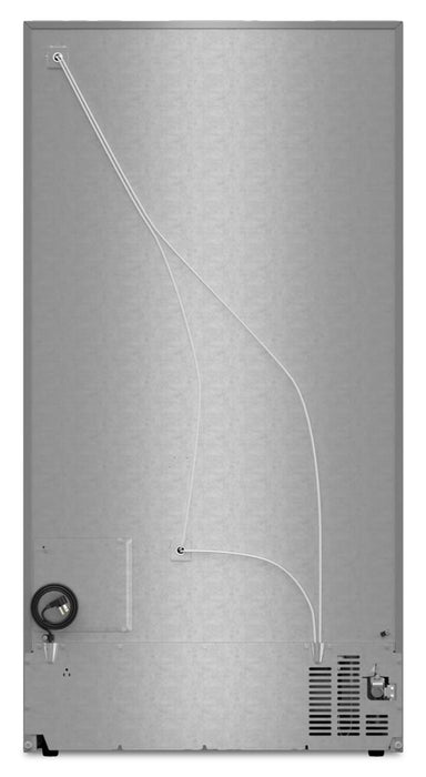 Réfrigérateur Whirlpool de 21 pi³ et de 36 po à compartiments juxtaposés - acier inoxydable résistant aux traces de doigts - WRSC5536RZ