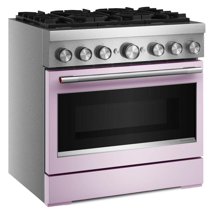 Cuisinière hybride KitchenAid de 5,1 pi3 avec friture à air sans préchauffage - fleurs sauvages - KFDS936SWF 