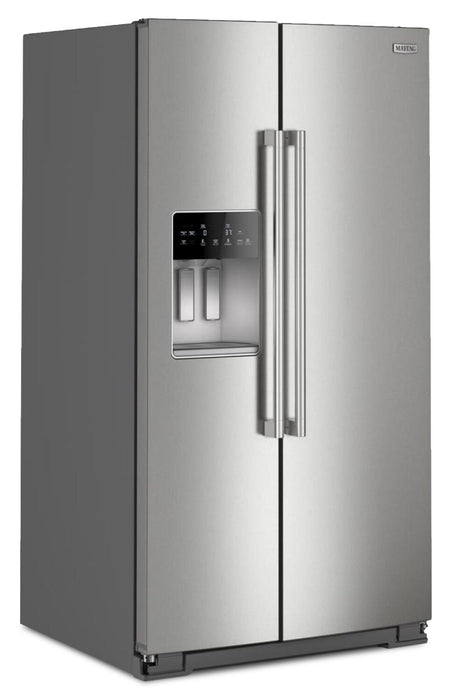 Réfrigérateur Maytag de 28.7 pi³ et de 36 po à compartiments juxtaposés - acier inoxydable résistant aux traces de doigts - MRSF6636RZ