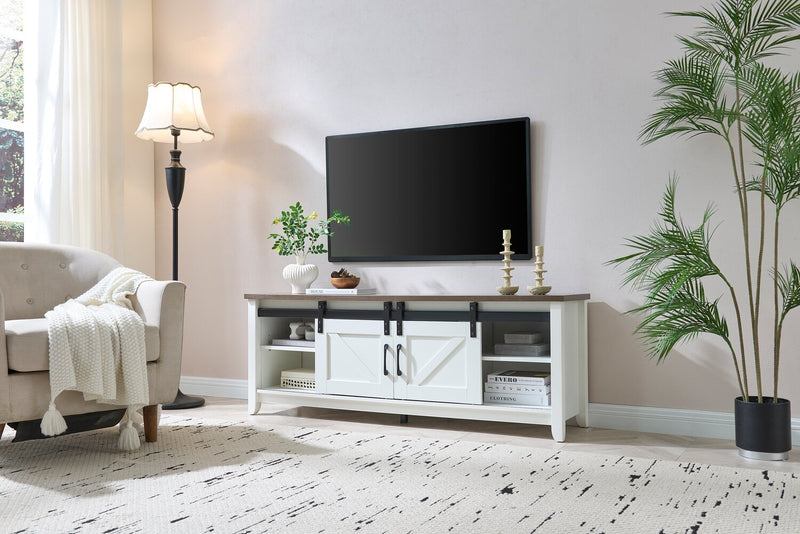 Meuble pour téléviseur Logan de 60 po - chêne noyer 