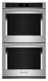 Four mural double électrique KitchenAid de 10 pi³ et de 30 po avec convection véritable - acier inoxydable avec fini PrintShieldMC - KOED530PPS