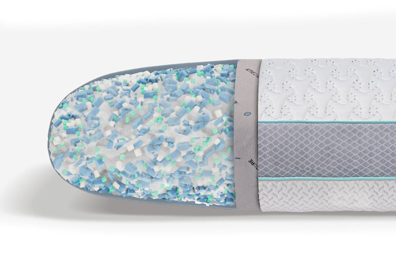 Oreiller Gemini PerformanceMD 2.0 de Bedgear - pour dormeur sur le dos