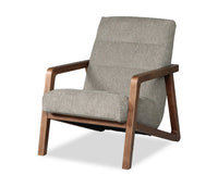 Fauteuil d’appoint Cove de 28 po en tissu de chenille - vert