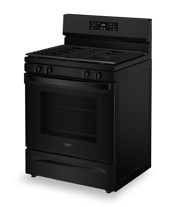 Cuisinière à gaz Whirlpool de 5,3 pi³ et de 30 po avec brûleur SpeedHeatMC - WFGS3530RB