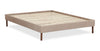 Base plateforme Ocean pour lit simple très long