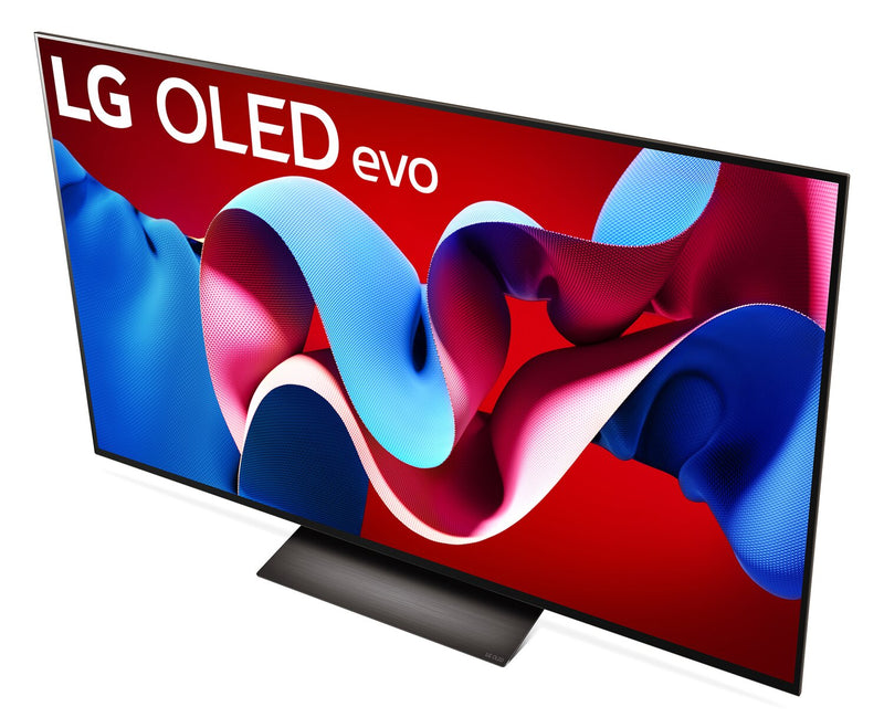 Téléviseur intelligent DELO evo LG 4K de 77 po à 120 Hz avec HDR10, webOS et FreeSyncMC AMD (OLED77C4PUA)