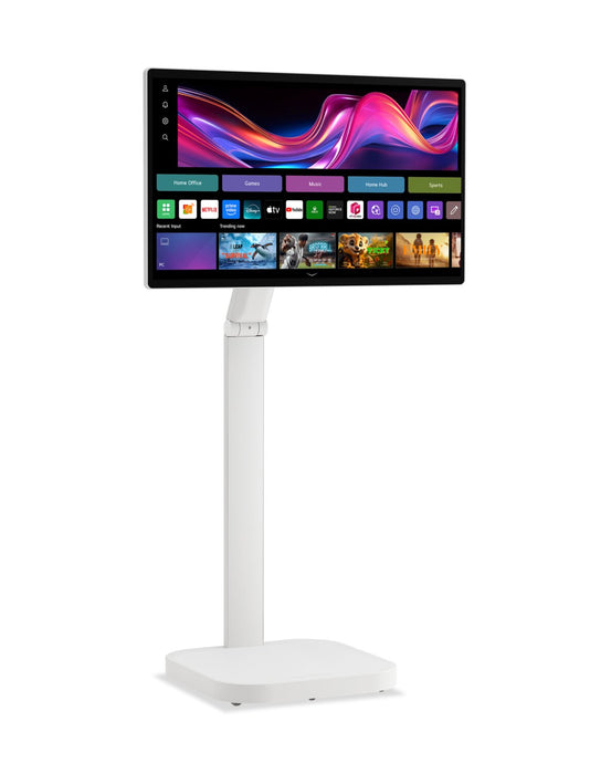 Moniteur intelligent IPS LG Swing UHD 4K de 32 po avec écran tactile et support à roulettes (32U889SA-W.ACC)