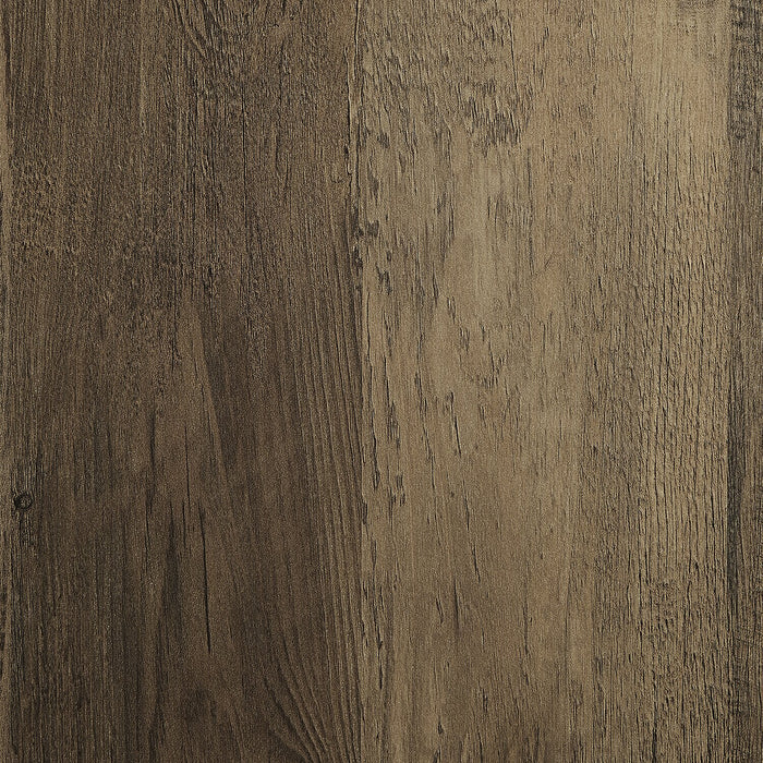 Table de nuit Theo de 18 po (l) x 25,75 po (H) à 1 tiroir avec armoire de rangement - brune