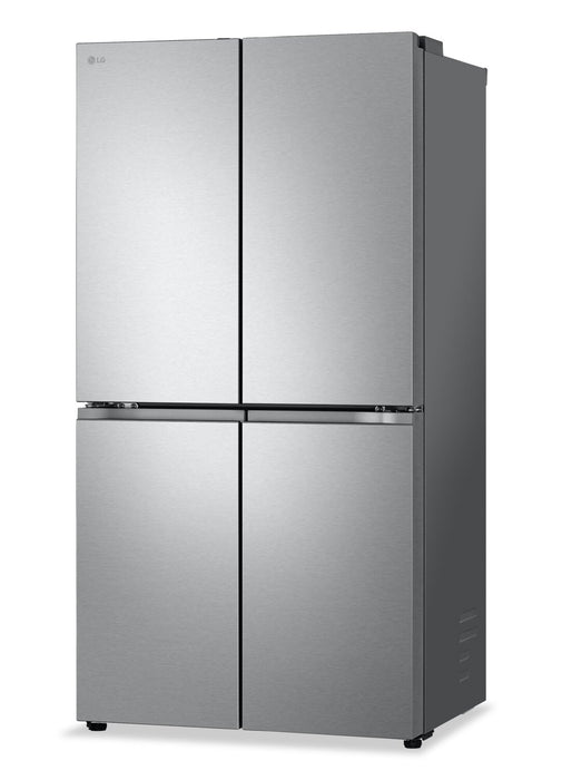 Réfrigérateur LG de 23,6 pi3 et de 36 po de profondeur comptoir à 4 portes françaises avec machine à glaçons - LF24C8200S