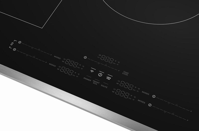 Surface de cuisson à induction Whirlpool de 36 po à 5 éléments - acier inoxydable - WCIT7536SS