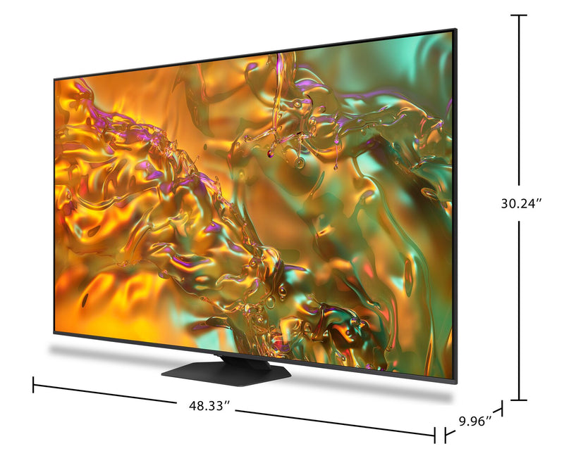 Téléviseur intelligent QLED Samsung UHD 4K de 55 po à 120 Hz avec Quantum HDR+ et Dolby AtmosMD (QN55Q80DAFXZC)