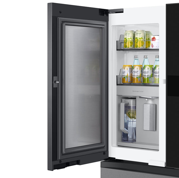 Réfrigérateur BESPOKE Samsung de 29 pi³ et de 36 po à portes françaises avec écran AI Home - RF90F29BECRAA