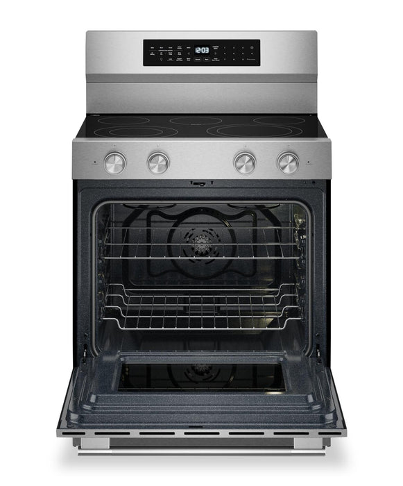 Cuisinière électrique KitchenAid de 5,3 pi³ et de 30 po - acier inoxydable résistant aux traces de doigts - YKFES530SPS
