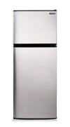 Réfrigérateur solaire Off-Grid de Unique de 10,3 pi3 et de 12/24 CC à congélateur supérieur - acier inoxydable - UGP-290LSS