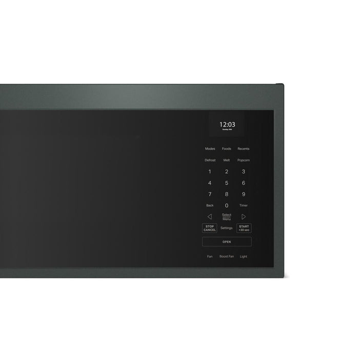 Four à micro-ondes à hotte intégrée intelligent à profil bas KitchenAid de 1,1 pi3 - genièvre - YKMML550RJP