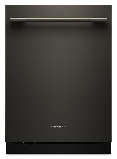 KitchenAid 24" 44 dBA Dishwasher with 360° Max Jets™ Third Rack – Black Ore - KDTS724SBE | Lave-vaisselle KitchenAid de 24 po et de 44 dBA avec troisième panier 360° Max JetsMC - minerai noir - KDTS724SBE