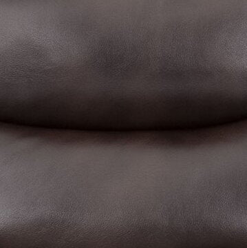 Fauteuil berçant et pivotant à inclinaison électrique Quinn de Cindy Crawford Home de 31 po en tissu d’apparence cuir - brun