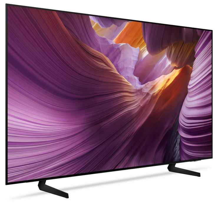Téléviseur intelligent DELO SAMSUNG S85F UHD 4K de 77 po avec Vision AI et système d’exploitation Tizen (QN77S85FAFXZC) - modèle 2025