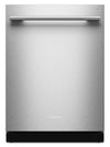 Lave-vaisselle KitchenAid de 24 po et de 41 dBA avec 3e panier à jets - acier inoxydable avec fini PrintShieldMC - KDTS324SPS 
