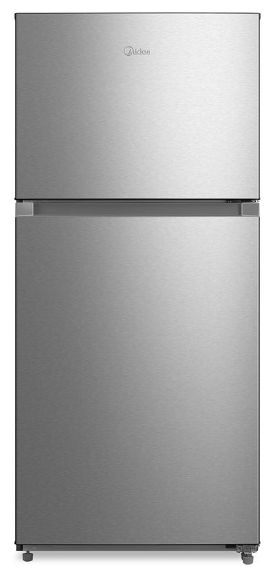 Midea 30” 20.5 Cu. Ft. Top Mount Freezer Refrigerator – Stainless Steel - MRT21D2BST | Réfrigérateur Midea de 20,5 pi³ et de 30 po à congélateur supérieur - acier inoxydable - MRT21D2BST