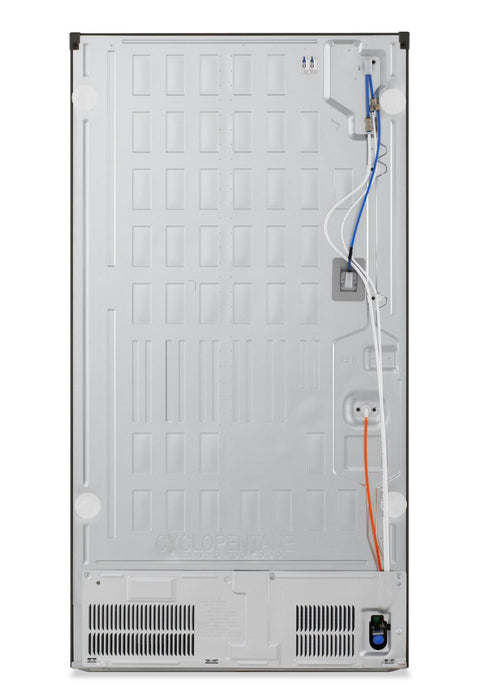 Réfrigérateur LG de 25,1 pi3 et de 36 po de profondeur comptoir à portes françaises - acier inoxydable résistant aux taches - LF25BZH42S