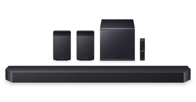 Samsung HW-Q990F 11.1.4-Channel Soundbar with Subwoofer | Barre de son à 11.1.4 canaux Samsung HW-Q990F et caisson d’extrêmes graves