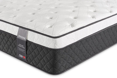 Springwall Encore Imagine Eurotop Plush Queen Mattress  | Matelas moelleux à Euro-plateau Encore Imagine de Springwall pour grand lit