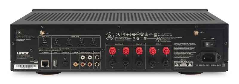 Récepteur AV à 5.2 canaux JBL MA510 8K - blanc (JBLMA510WHTAM)