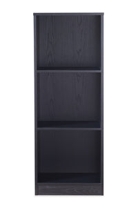 Bibliothèque William de 15,75 po à 2 tablettes - noire