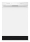 Lave-vaisselle Midea de 24 po avec commandes à l’avant et éclairage intérieur - MDF24P2BWW