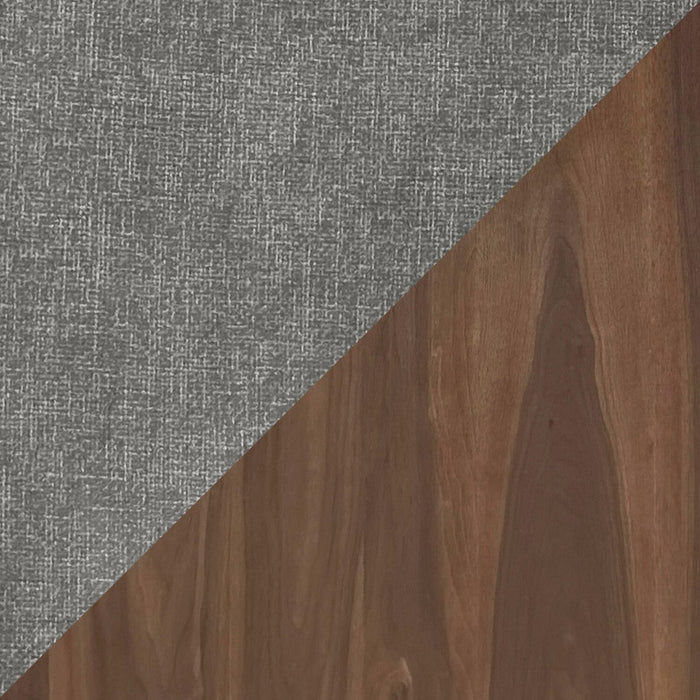 Ensemble de salle à manger Rain 7 pièces avec table rectangulaire - gris