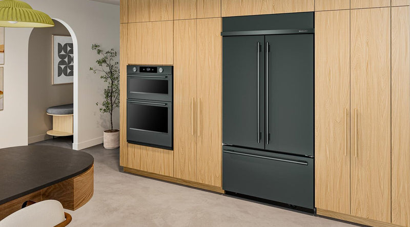 Réfrigérateur KitchenAid de 24,2 pi³ et de 42 po à portes françaises à congélateur inférieur - genièvre - KBFN542SJP