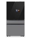 Réfrigérateur BESPOKE Samsung de 29 pi³ et de 36 po à portes françaises avec écran AI Home - RF90F29BECRAA