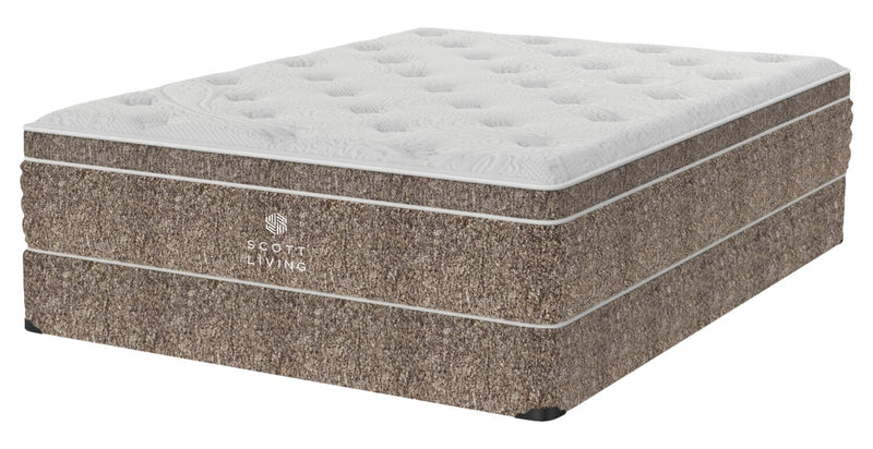 Ensemble matelas moelleux à Euro-plateau Restil de Scott Living pour grand lit 