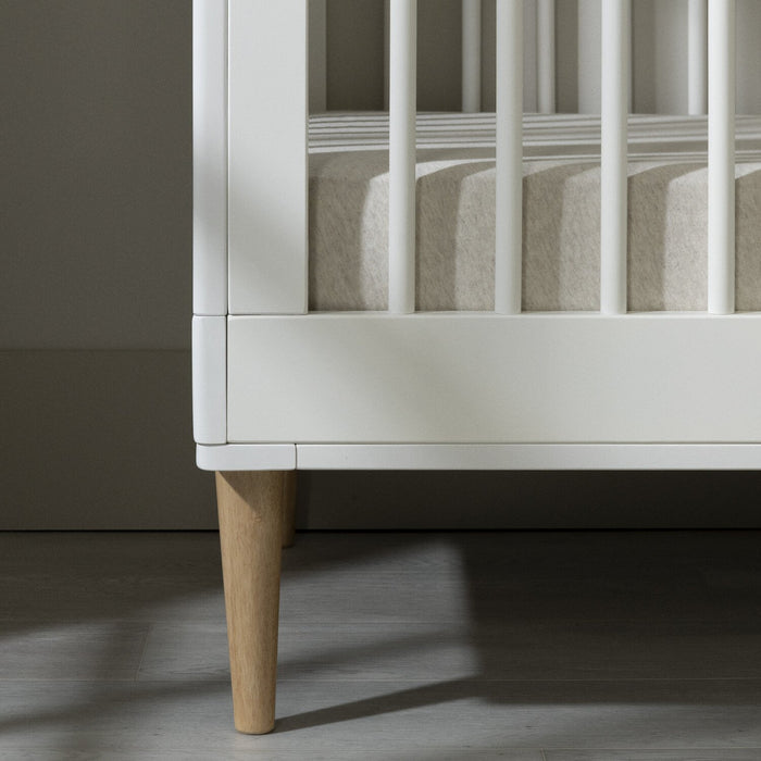 Lit de bébé Josie convertible - blanc