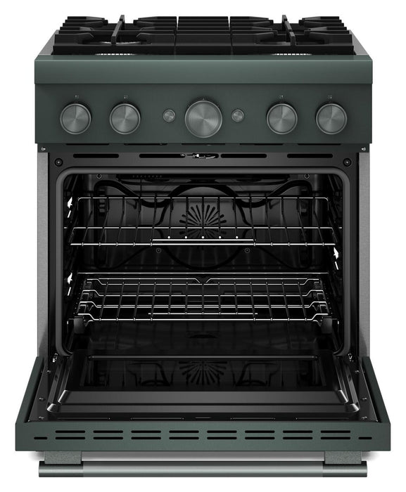 Cuisinière hybride KitchenAid de 4,1 pi3 avec mode de friture à air sans préchauffage - genièvre - KFDS930SJP