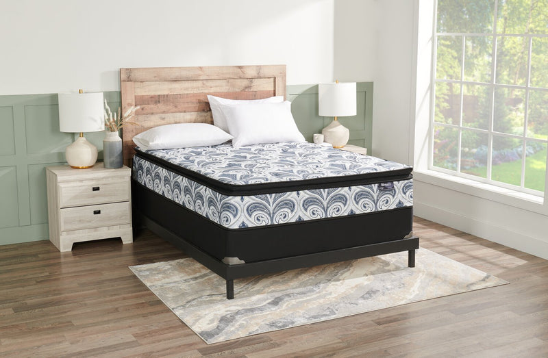 Matelas semi-ferme à plateau-coussin Monaco de Springwall pour grand lit