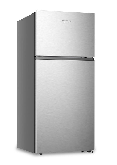 Réfrigérateur Hisense de 18 pi³ et de 30 po à congélateur supérieur - acier inoxydable - RT18A2FID