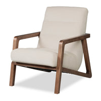 Fauteuil d’appoint Cove de 28 po en tissu de chenille - lin